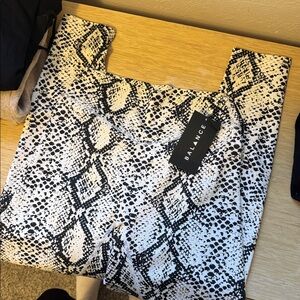 Balance/ vitality Snake Print leggings- kingdom collection